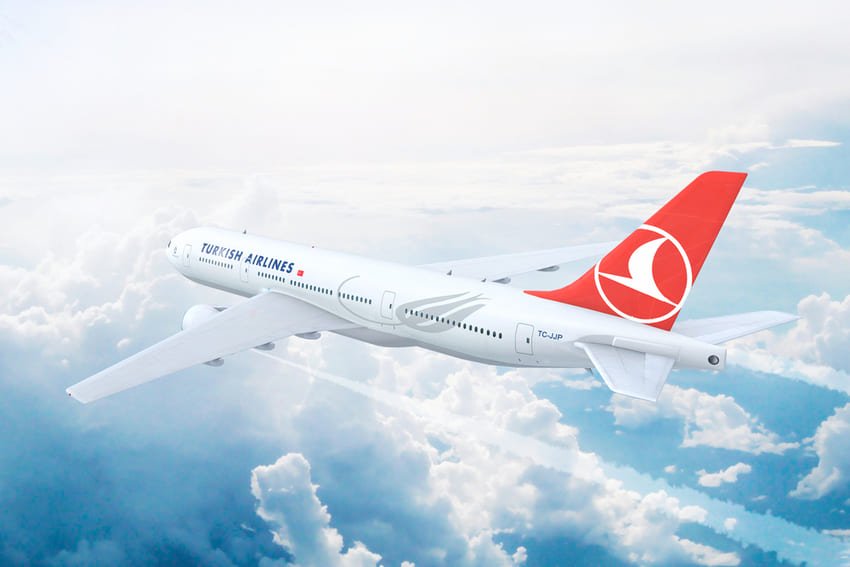 Vol long courrier d'un avion Turkish Airline